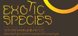 Font: Exotic Species